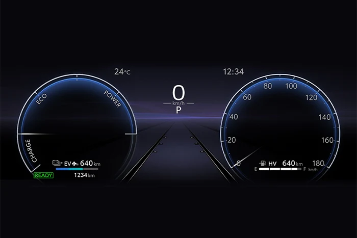 12,3 Inch Full Graphic Mid