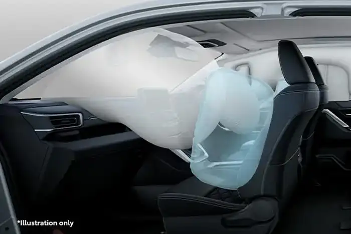 6 SRS Airbags (All Q HV Type) 1