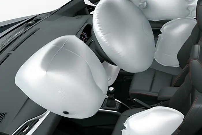 7 Airbags (Driver + Passenger) 1
