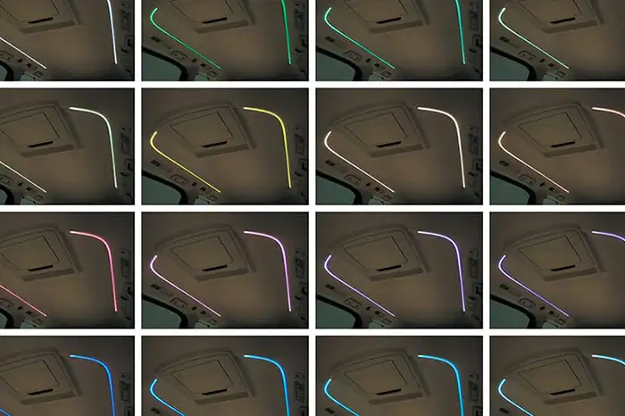 Color Ceiling Illumination