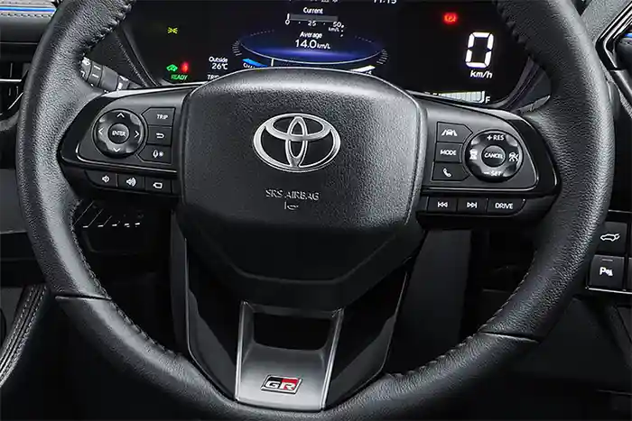 Convenient Steering Wheel