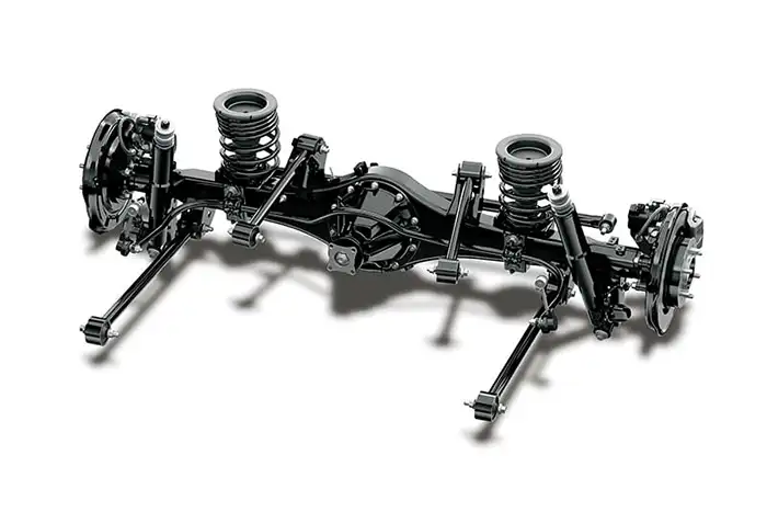 Developed Rear Suspension