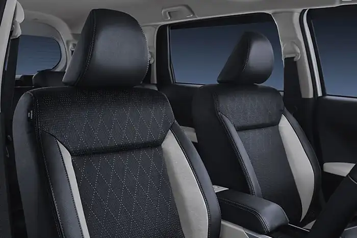 Fabric & Leather Combination