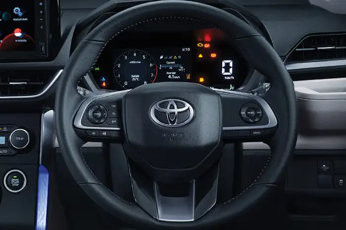 Leather Tilt & Telescopic Steering