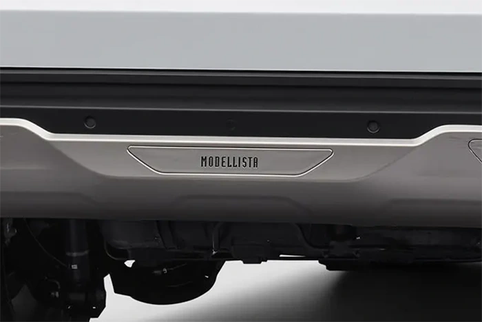 New Rear Bumper Spoiler Modellista