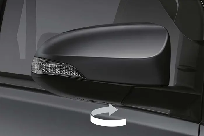 Retractable Outer Mirror